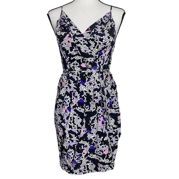 Yumi Kim Jayne Mini Dress in Black Geometric